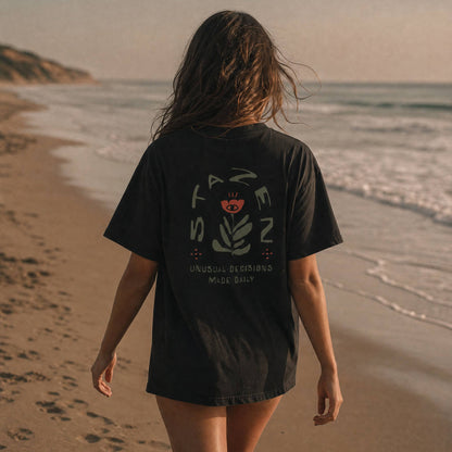 Leaf Me Alone M's Tee